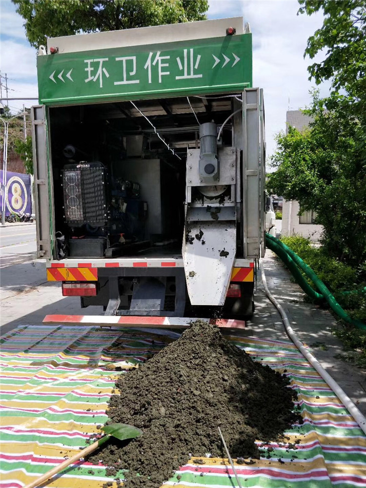 牟平淤泥干湿分离
